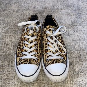 Cheetah Print Converse All Star